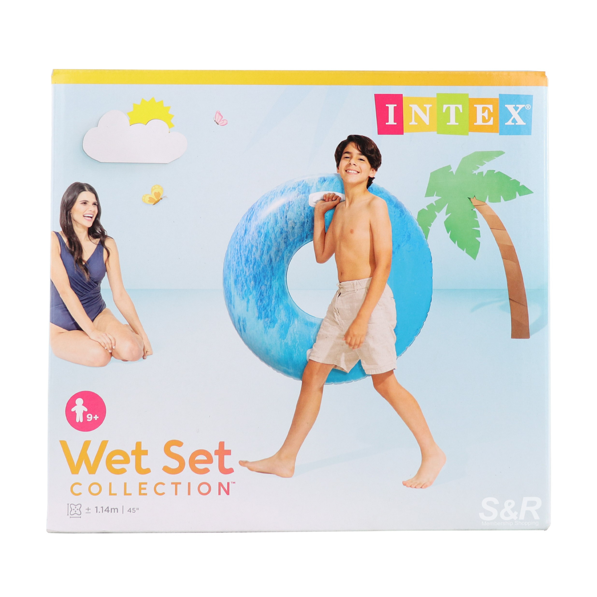 Intex Waves Of Nature Tubes 1pc Intex Waves Of Nature Tubes 1pc